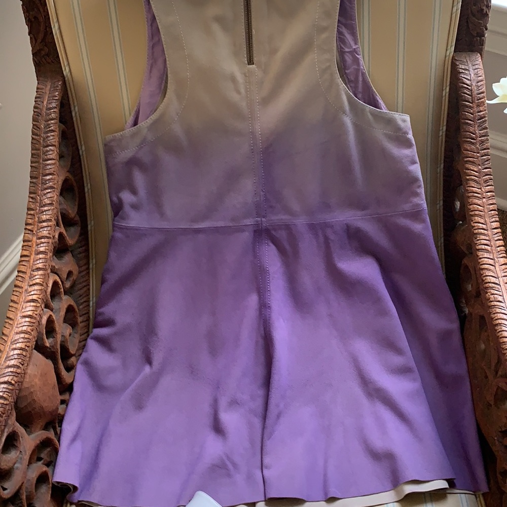 FP GOAT LEATHER SUEDE MOON BEAM MINI DRESS SZ S - Picture 16 of 16